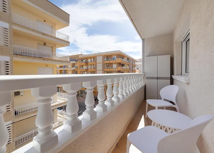 Cura Mar 2br Exterior 1ba 150m To The Cura Appartement Torrevieja